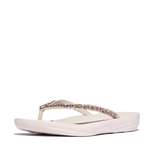 Fitflop Iqushion Multi-Crystal Ergonomic Flip-Flops (SKU: 228-414-24-3)
