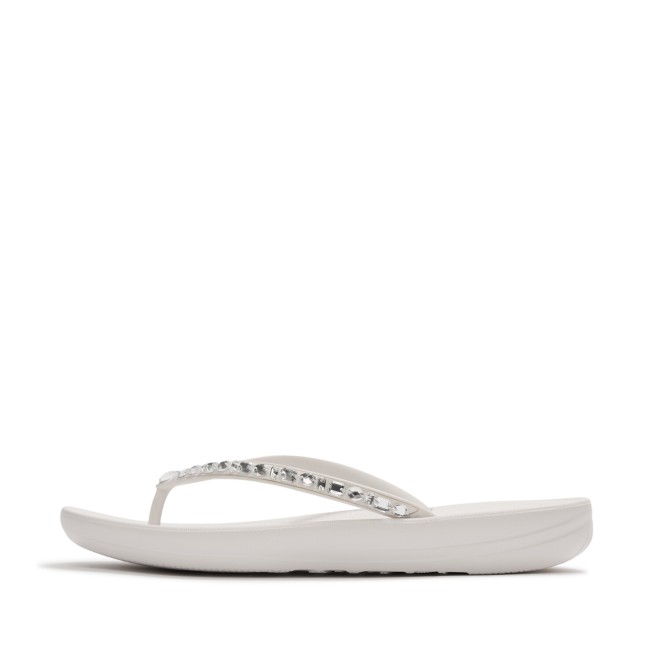 Fitflop Iqushion Multi-Crystal Ergonomic Flip-Flops