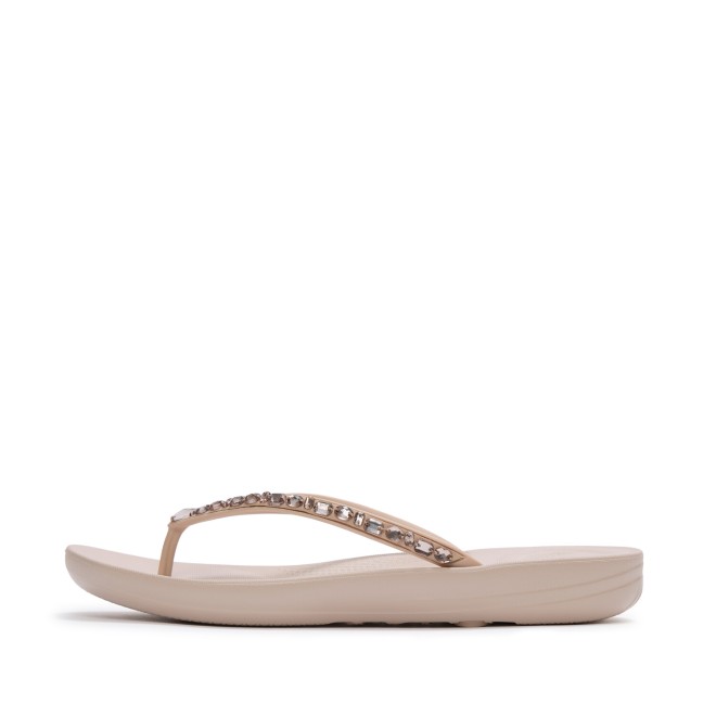 Fitflop Iqushion Multi-Crystal Ergonomic Flip-Flops