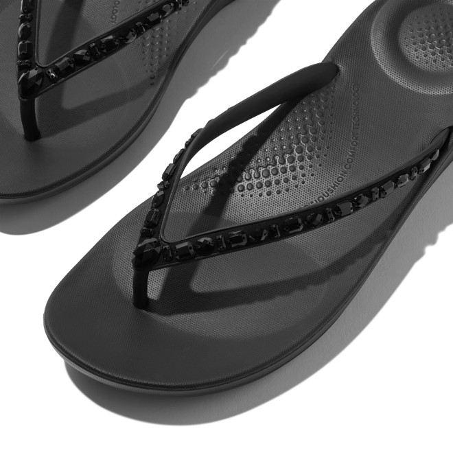 Fitflop Iqushion Multi-Crystal Ergonomic Flip-Flops (SKU: 228-414-11-3)