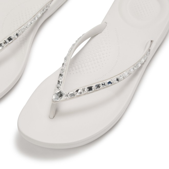 Fitflop Iqushion Multi-Crystal Ergonomic Flip-Flops (SKU: 228-414-16-3)
