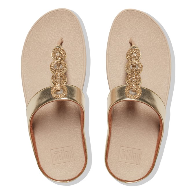 Fitflop Fino Sparkle Toe-Thongs (SKU: 228-424-51-3)