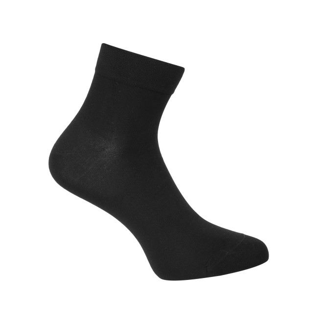 J.Fontini Men Black Socks Half Length