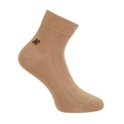 J.Fontini Men Beige Half Length Socks