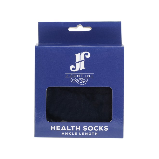 J.Fontini Men Blue-navy Half Length Socks (SKU: 23-29-17-10)