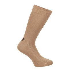 J.Fontini Men Beige Full Length Socks