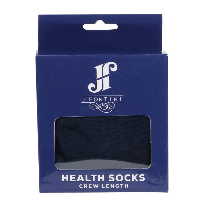 J.Fontini Men Blue-navy Full Length Socks (SKU: 23-31-17-10)