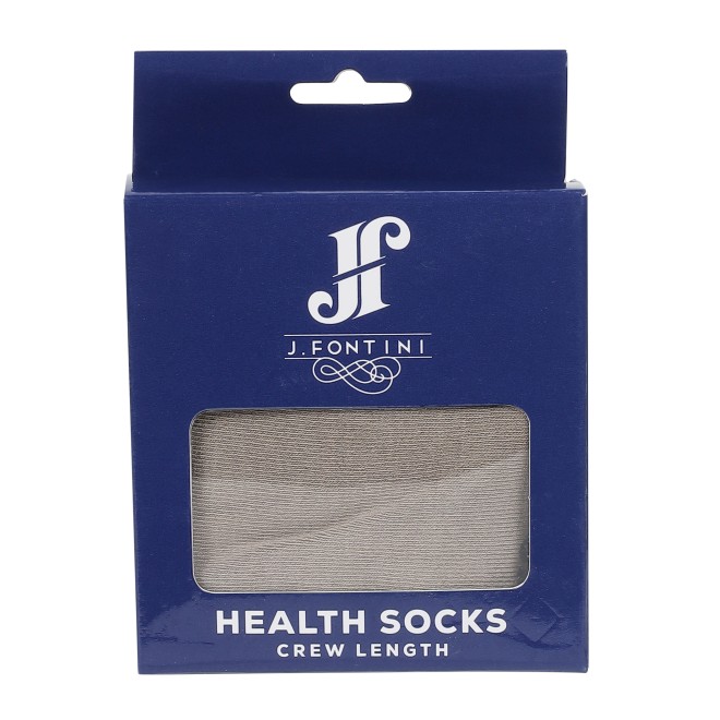 J.Fontini Men Light-grey Full Length Socks (SKU: 23-31-59-10)