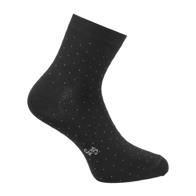 Men Black Socks Half Length