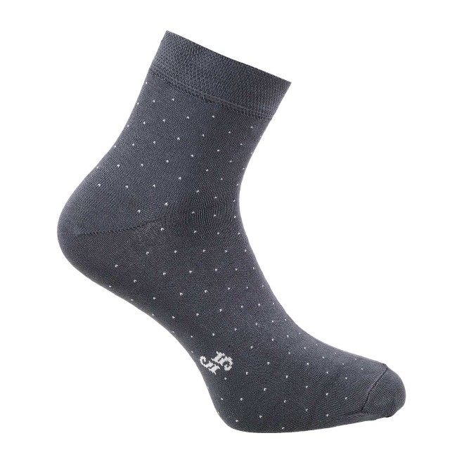 Mochi Men Grey Socks Half Length