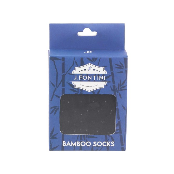 Mochi Men Black Socks Half Length (SKU: 23-7606-11-10)