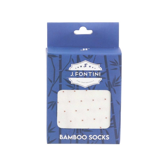 Mochi Men White Socks Half Length (SKU: 23-7606-16-10)