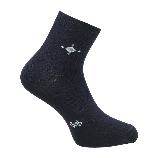 Mochi Men Navy-Blue Socks Half Length