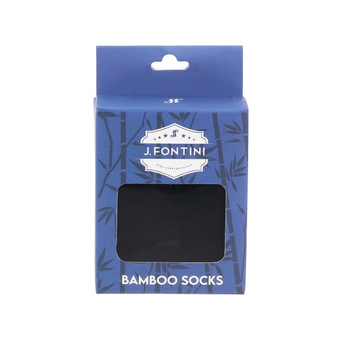 Mochi Men Black Socks Half Length (SKU: 23-7607-11-10)