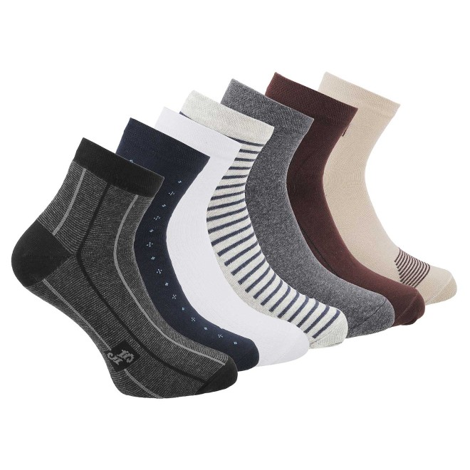 Men Assorted Ankle Length Socks Pack of 7