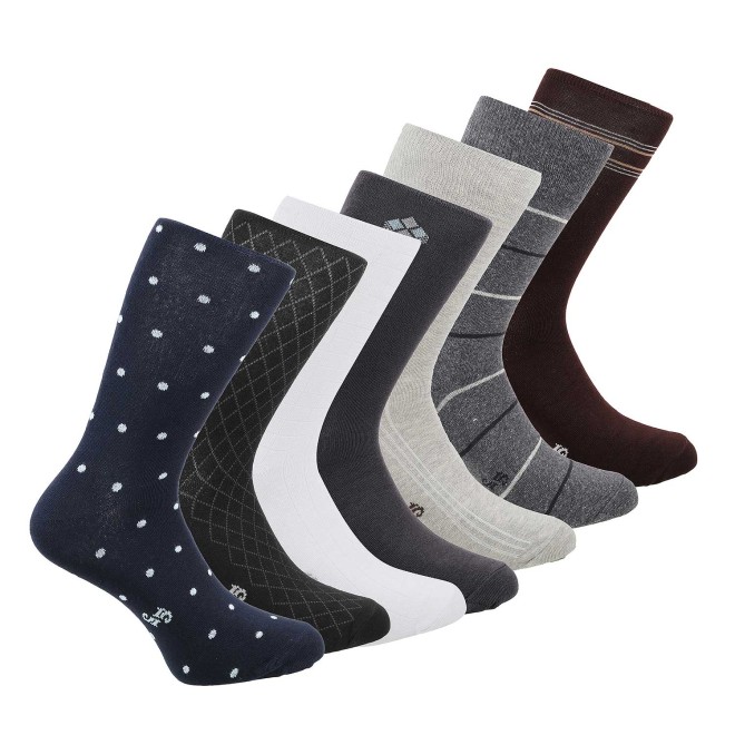 Mochi Men Assorted Half Length Socks Pack of 7