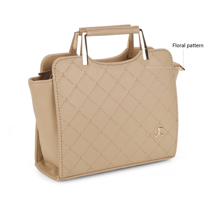 Mochi Women Beige Satchel Bag (SKU: 230-38-20-10)