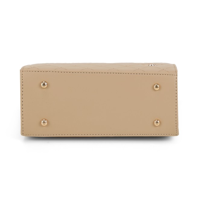 Mochi Women Beige Satchel Bag (SKU: 230-38-20-10)