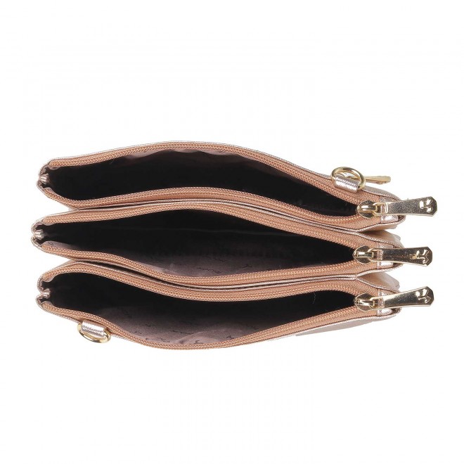 Mochi Women Rose-Gold Hand Bags Zip Top Sling (SKU: 230-4-52-10) Mochi Women Rose-Gold Hand Bags Zip Top Sling (SKU: 230-4-52-10)