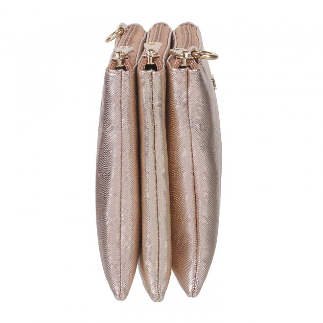 Mochi Women Rose-Gold Hand Bags Zip Top Sling (SKU: 230-4-52-10) Mochi Women Rose-Gold Hand Bags Zip Top Sling (SKU: 230-4-52-10)