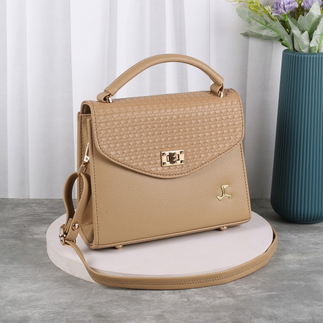 Women Beige Casual Satchels