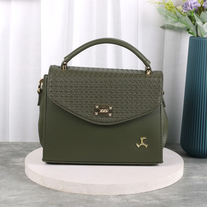 Women Green Casual Satchels