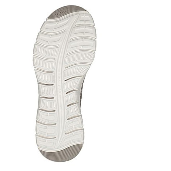 Skechers Women Beige-suede Sports Slip Ons (SKU: 239-104371-37-6)