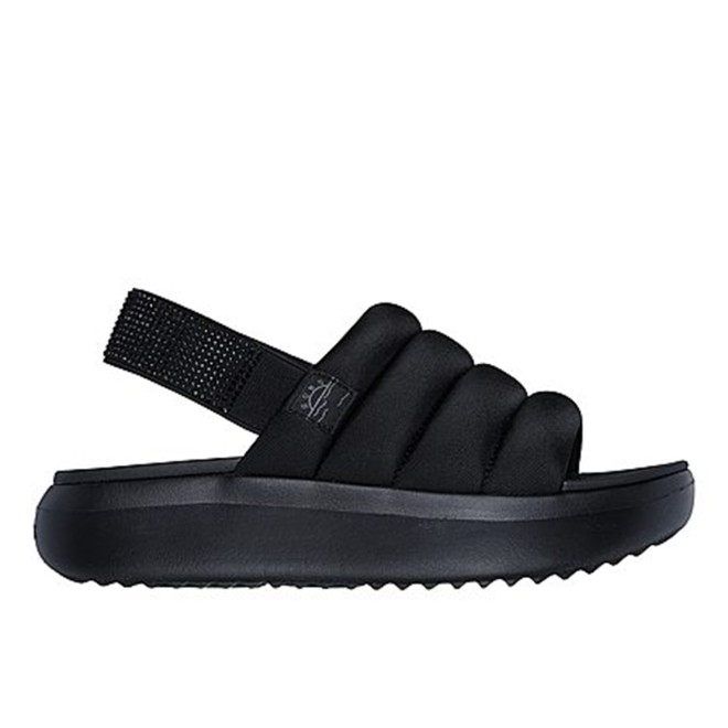 Skechers Women Black Sports Sandals