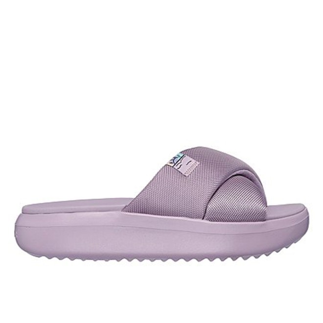 Skechers Women Purple Sports Slides