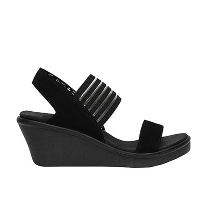 Skechers Women Black Sports Sandals