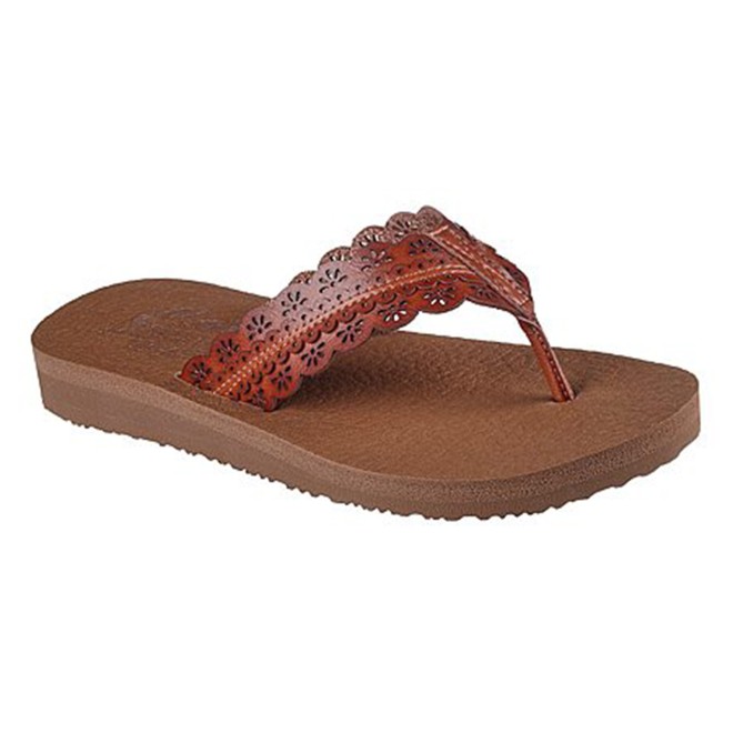 Skechers Women Brown Sports Slippers (SKU: 239-120052-12-6)
