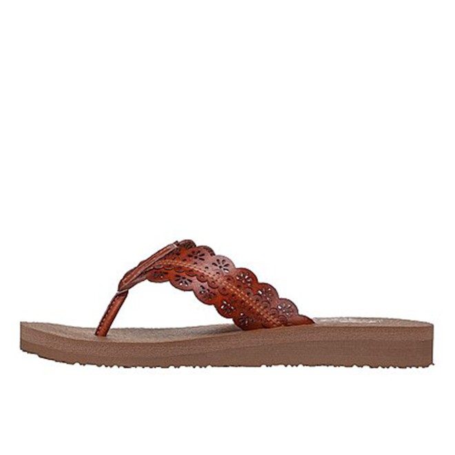 Skechers Women Brown Sports Slippers (SKU: 239-120052-12-6)