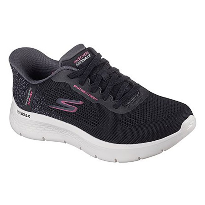 Skechers Women Black Sports Slip Ons (SKU: 239-125503-11-6)
