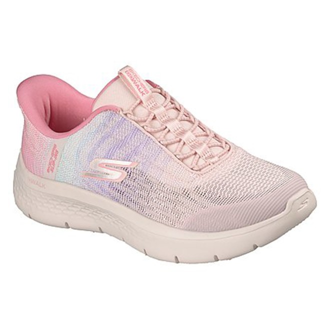 Skechers Women Pink-multi Sports Slip Ons (SKU: 239-125507-74-6)