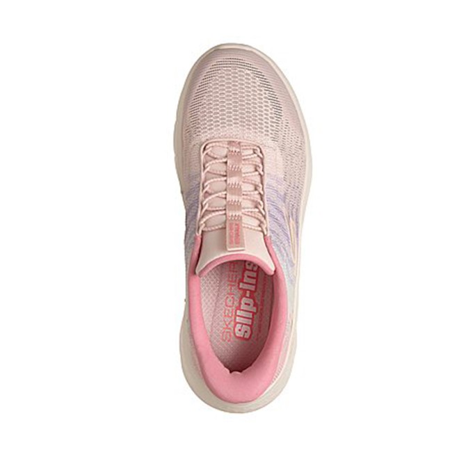 Skechers Women Pink-multi Sports Slip Ons (SKU: 239-125507-74-6)