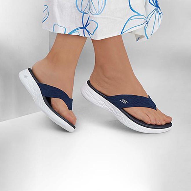 Skechers Women Blue Sports Slippers (SKU: 239-140037-45-6)