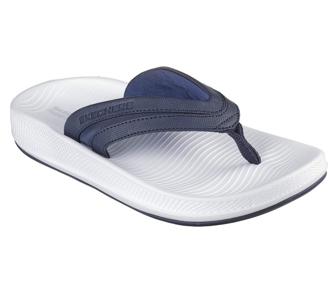 Skechers Women Navy-Blue Casual Slippers