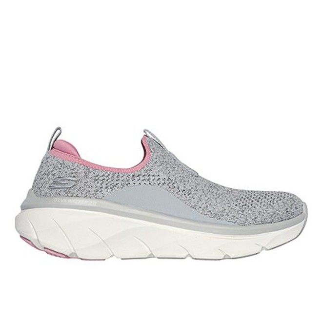 Skechers Women Grey Sports Slip Ons