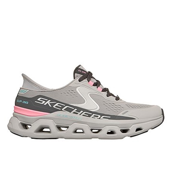 Skechers Women Grey Sports Slip Ons