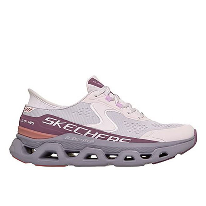 Skechers Women Light-blue Sports Slip Ons