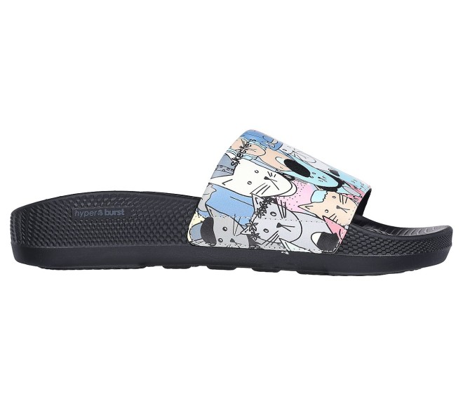 Skechers Women Black-multi Casual Slip Ons (SKU: 239-172025-53-6)
