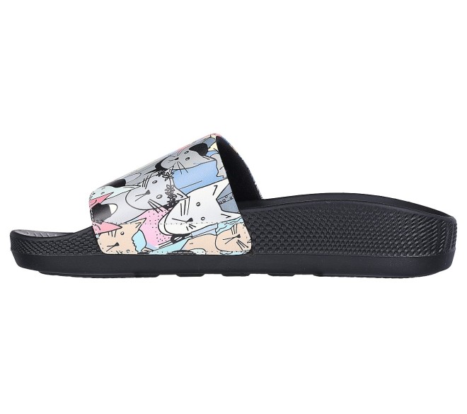 Skechers Women Black-multi Casual Slip Ons (SKU: 239-172025-53-6)