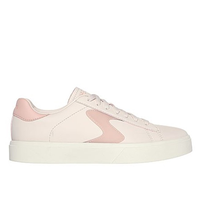 Skechers Women Pink-suede Sports Lace Up