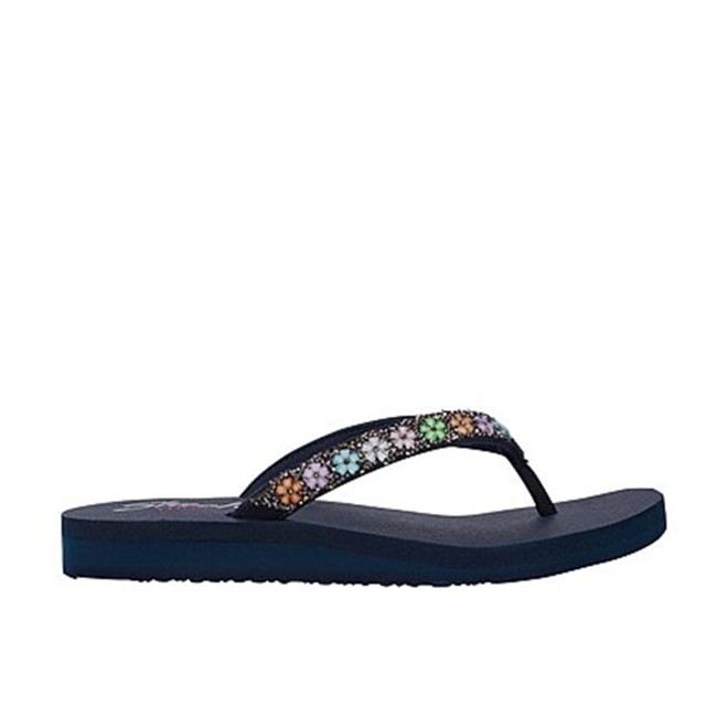 Skechers Women Blue-multi Sports Slippers