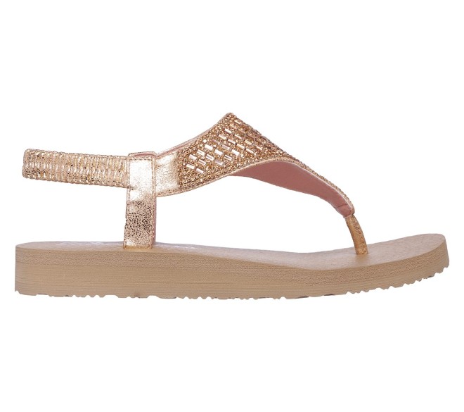 Skechers Women Antic-gold Casual Sandals (SKU: 239-31560-28-6)