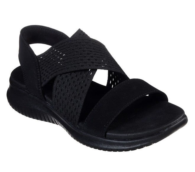 Skechers Women Black Casual Sandals