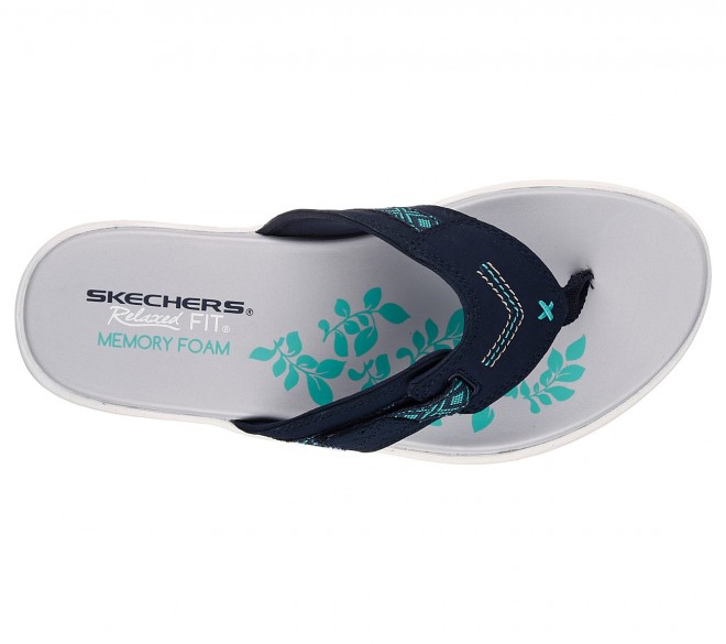 Skechers Women Navy-Blue Casual Slippers (SKU: 239-40961-17-8)