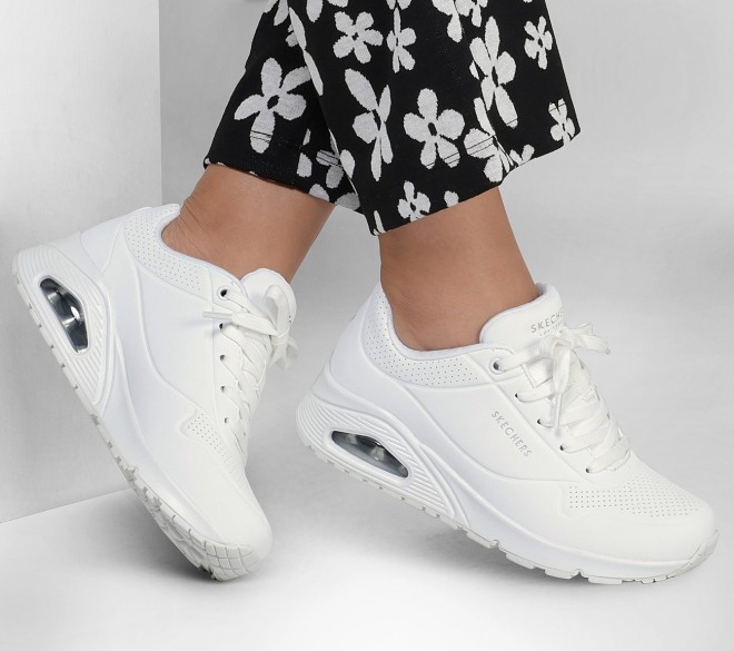 Skechers Women Off-white Sports Sneakers