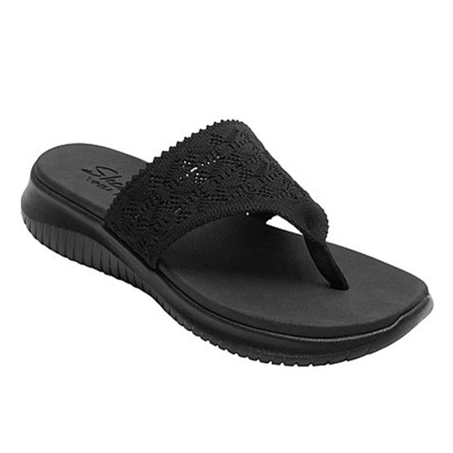 Skechers Women Black Sports Slippers (SKU: 239-896323-11-7)