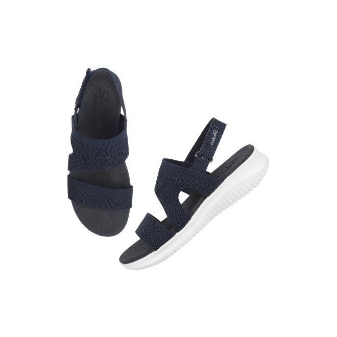 Skechers Women Blue-navy Casual Sandals (SKU: 239-896324-17-6)